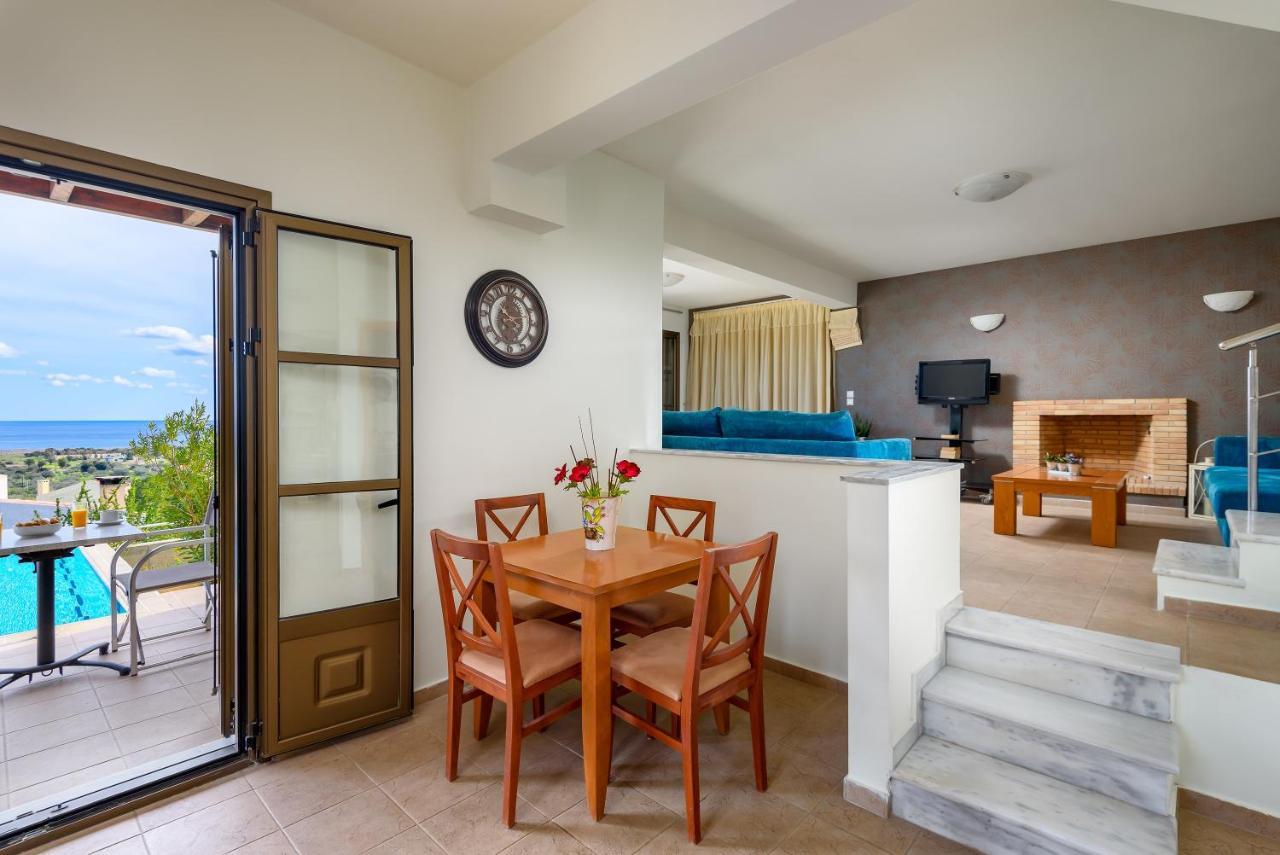 Aegean Blue Villa'S Kalathos Bagian luar foto