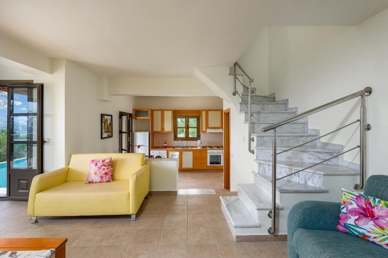 Aegean Blue Villa'S Kalathos Bagian luar foto