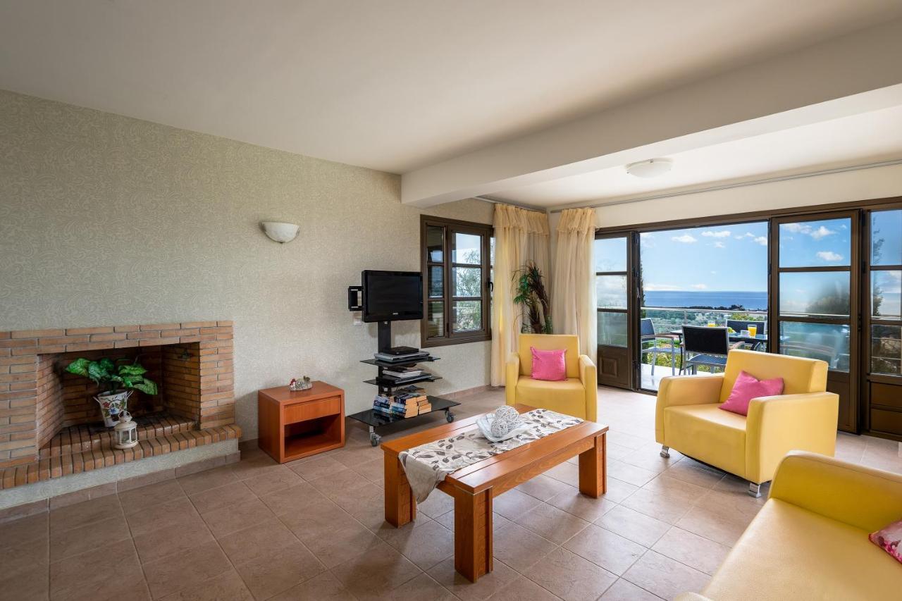 Aegean Blue Villa'S Kalathos Bagian luar foto
