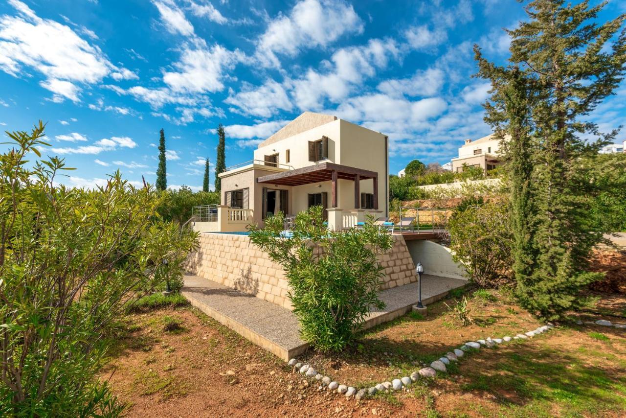 Aegean Blue Villa'S Kalathos Bagian luar foto
