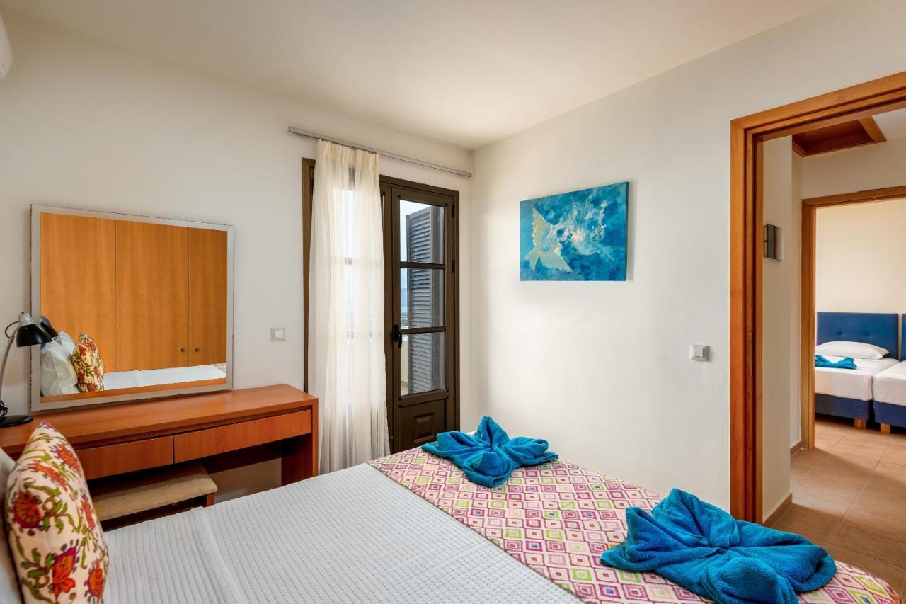 Aegean Blue Villa'S Kalathos Bagian luar foto
